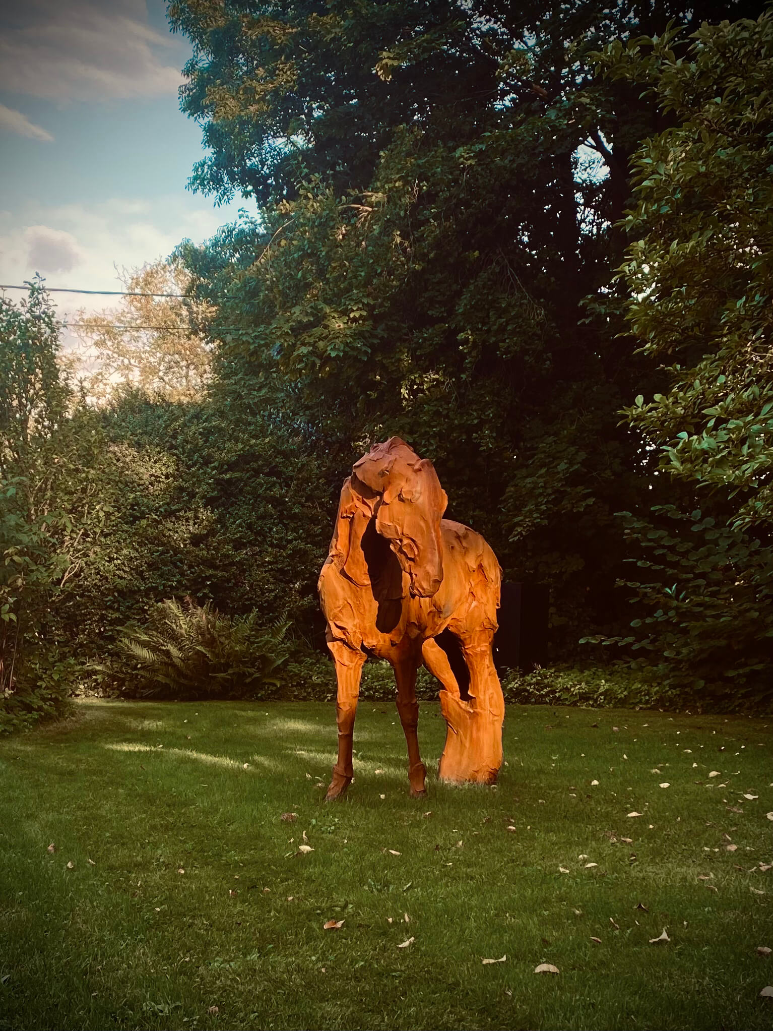 Grand Paradigm, Composite de fer, Sculpture monumentale, Catherine Thiry, sculpteur, artiste belge