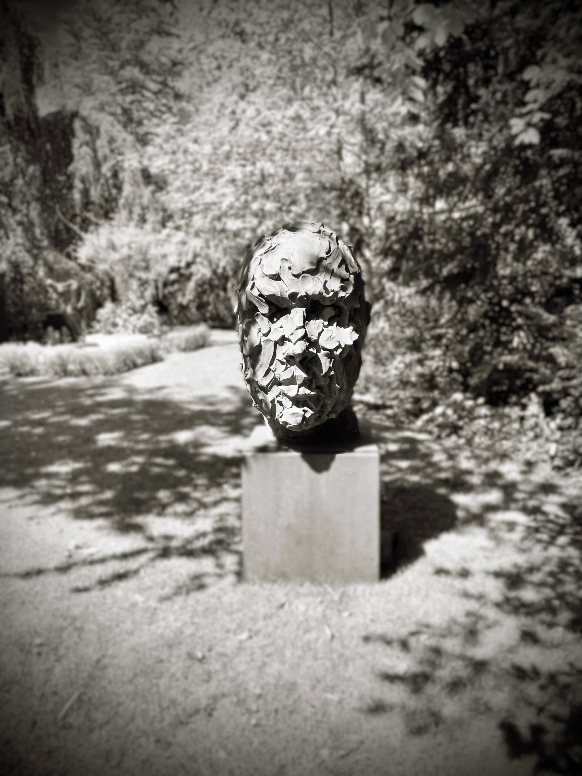 Le Cador, bronze, 105 cm, Catherine Thiry, Sculpteur belge