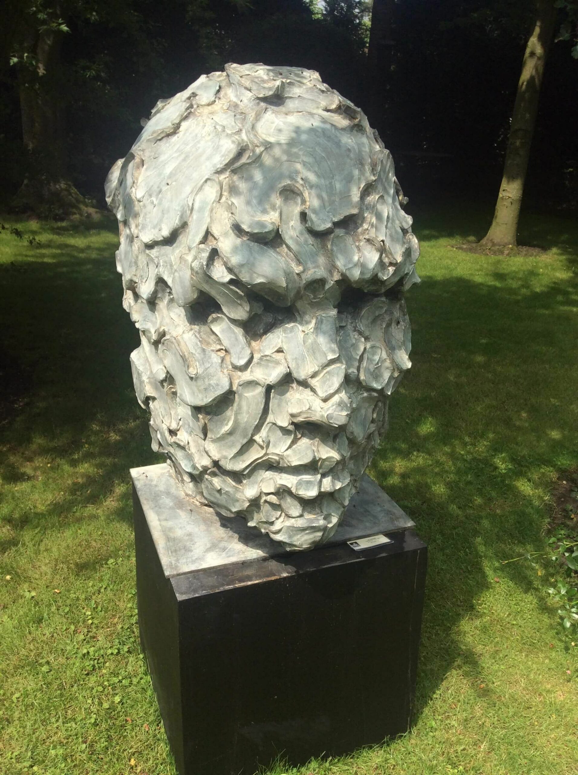 Le Cador, bronze, 105 cm, Catherine Thiry, Sculpteur belge