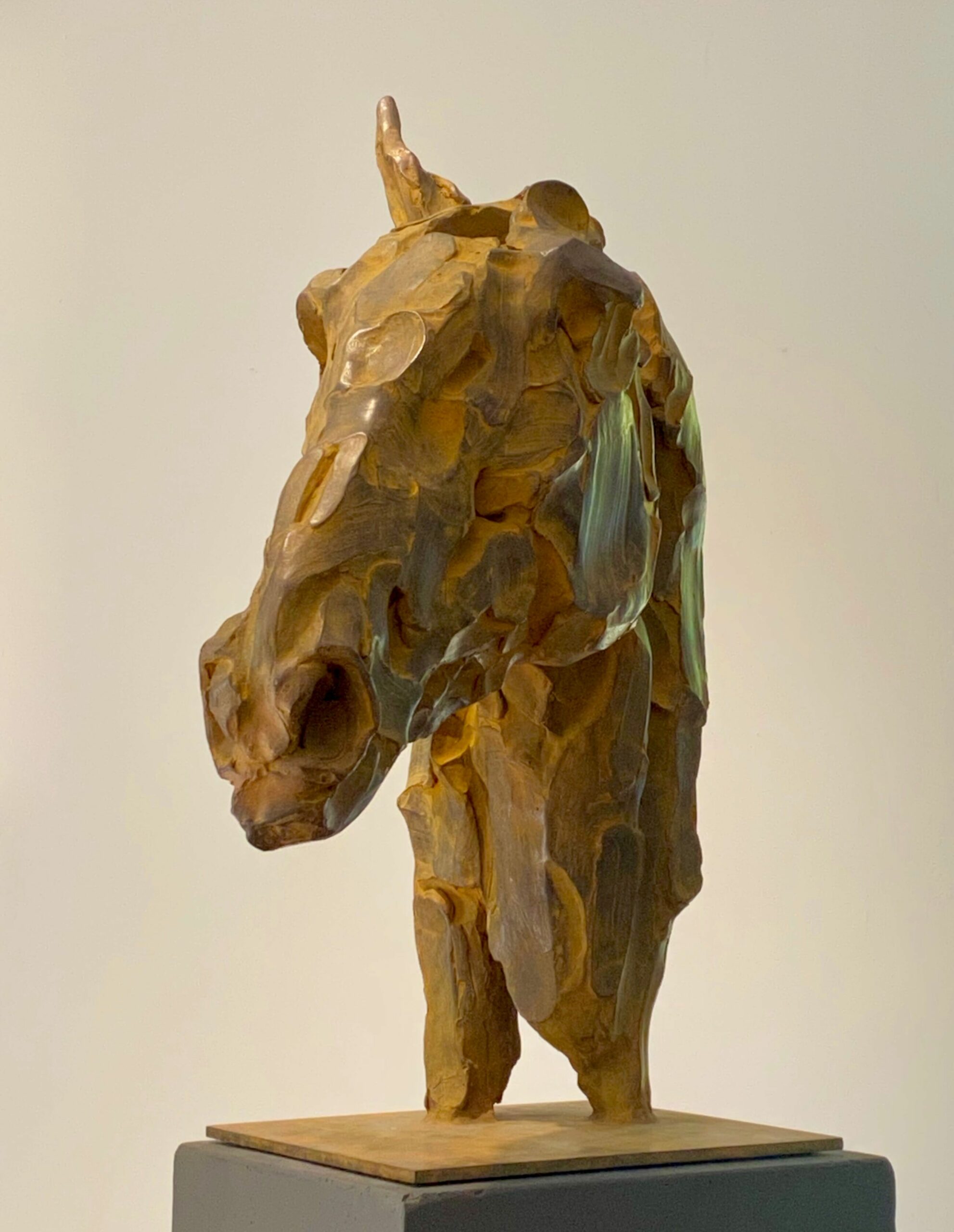 Marvin, bronze, Catherine Thiry, sculpteur;