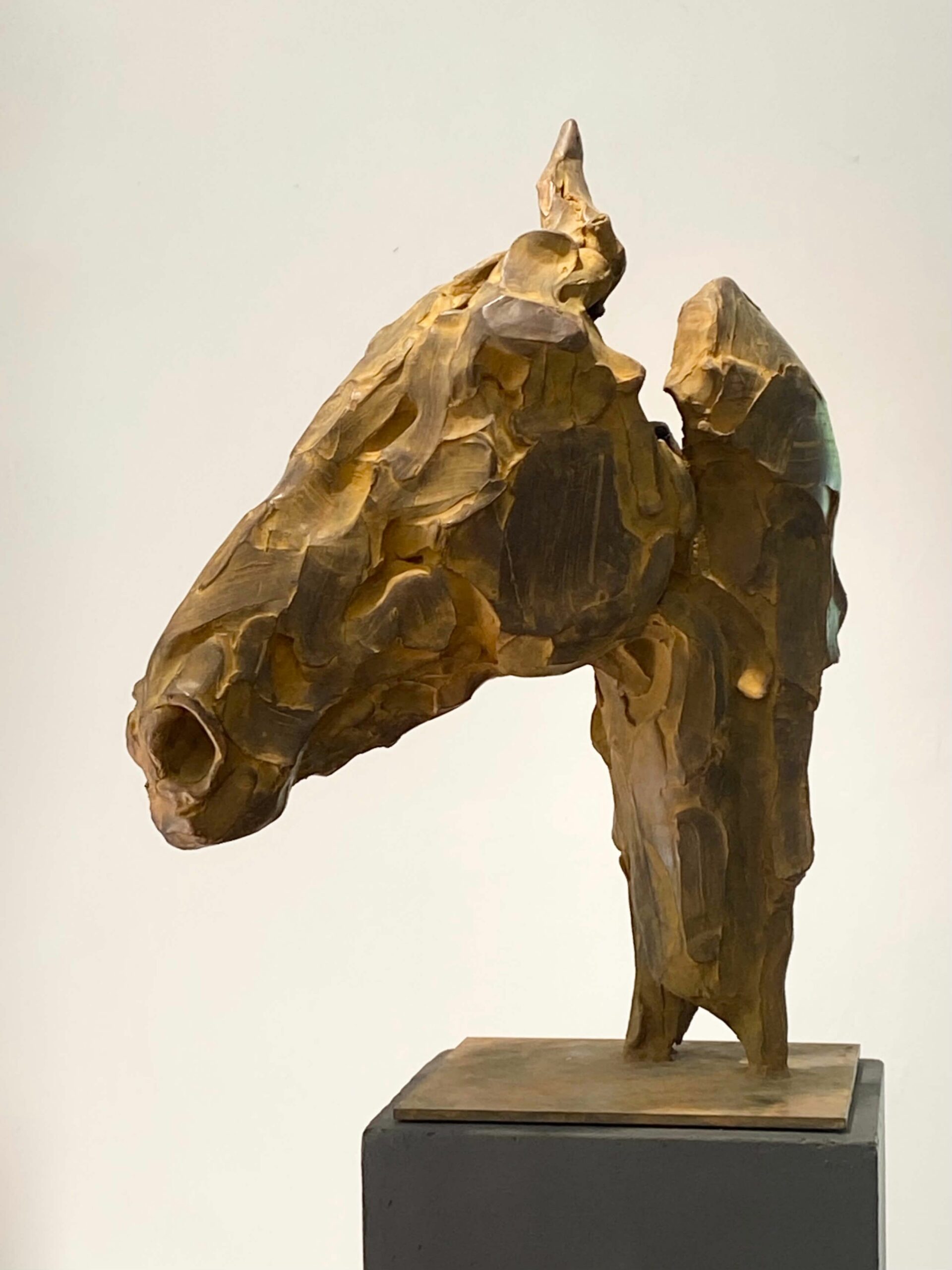 Marvin, bronze, Catherine Thiry, sculpteur;