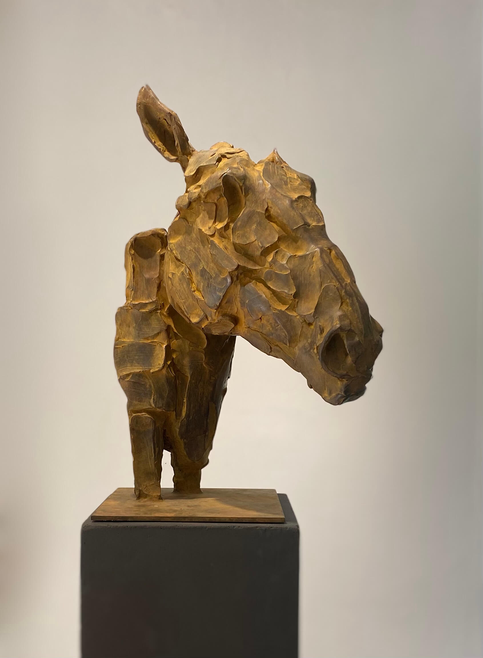 Marvin, bronze, Catherine Thiry, sculpteur;