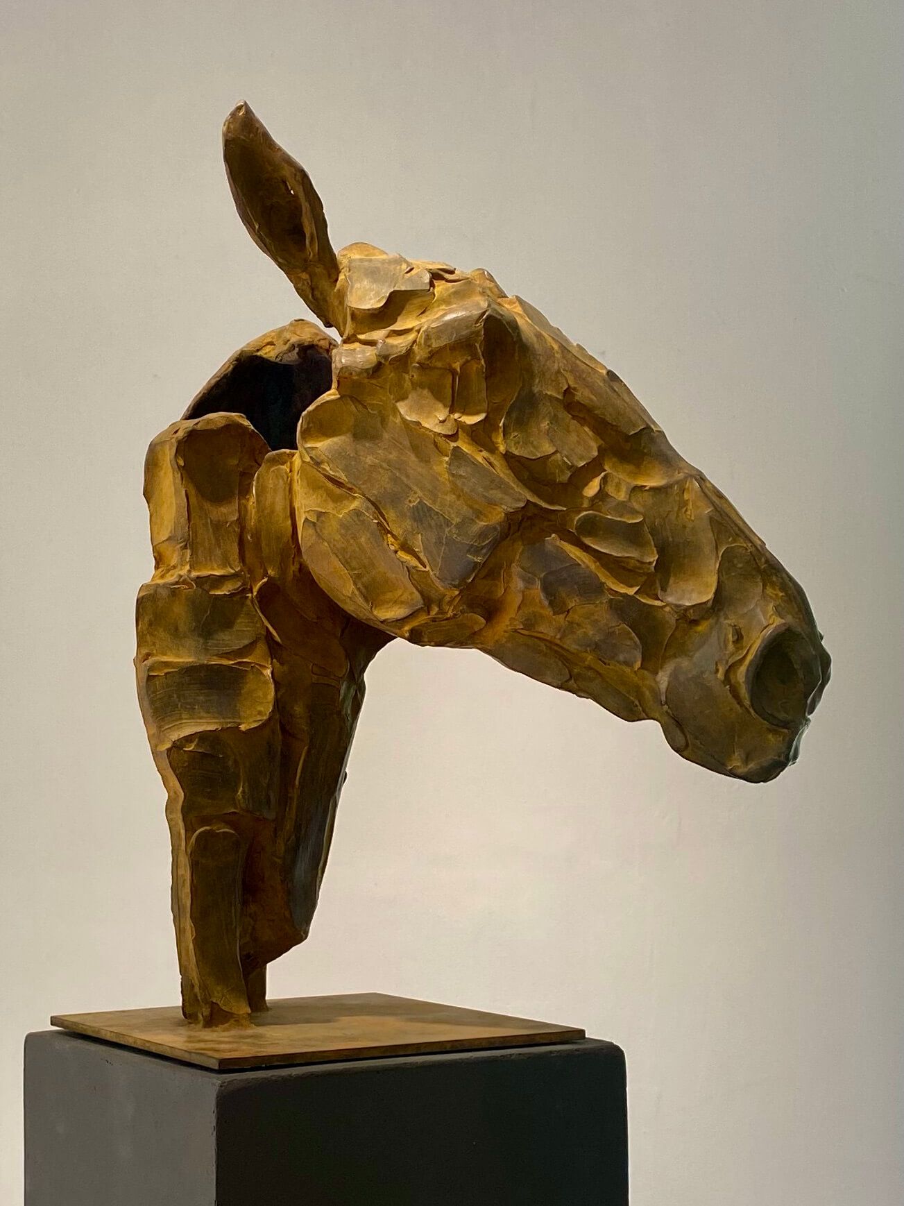 Marvin, bronze, Catherine Thiry, sculpteur;