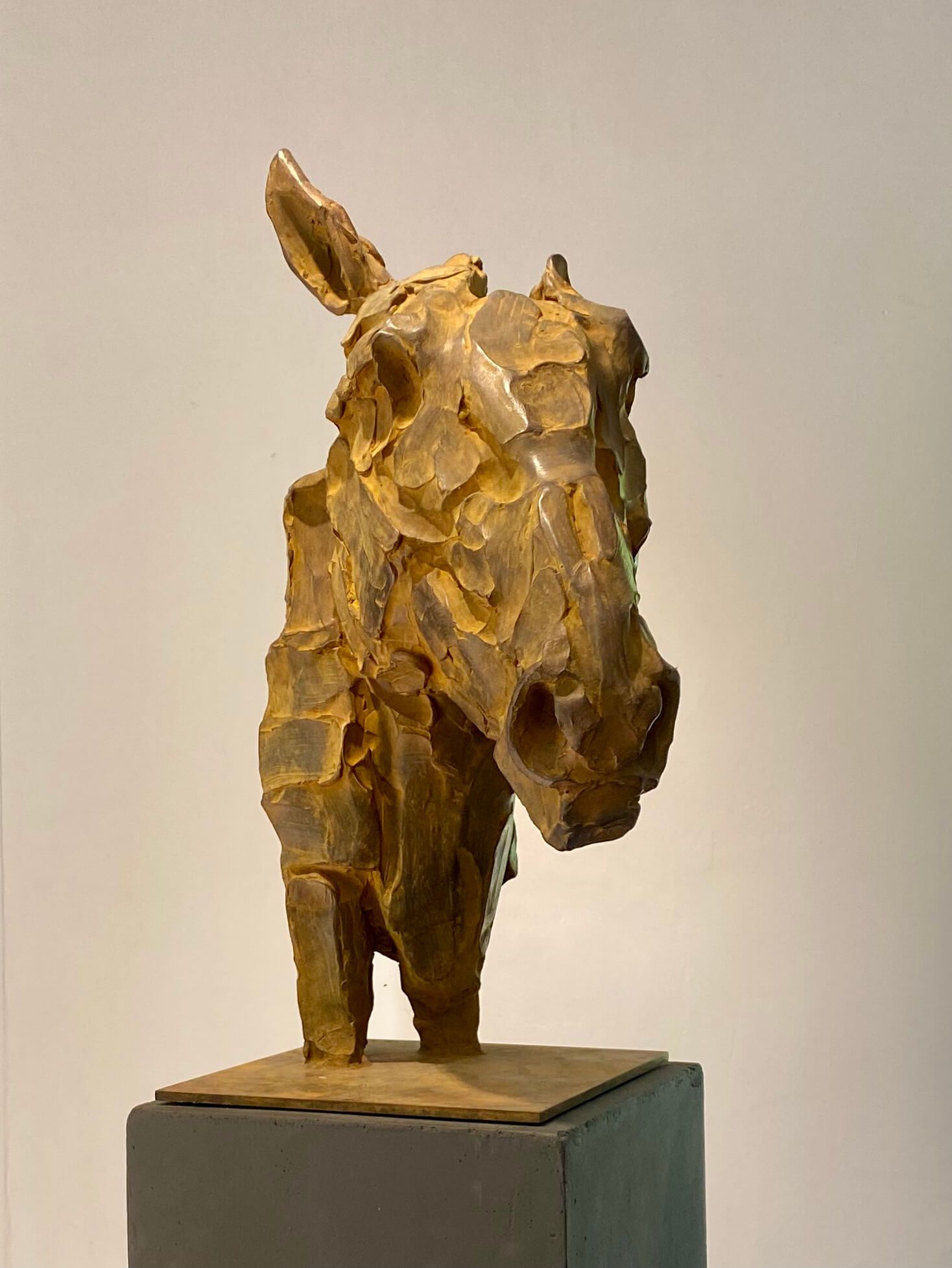 Marvin, bronze, Catherine Thiry, sculpteur;