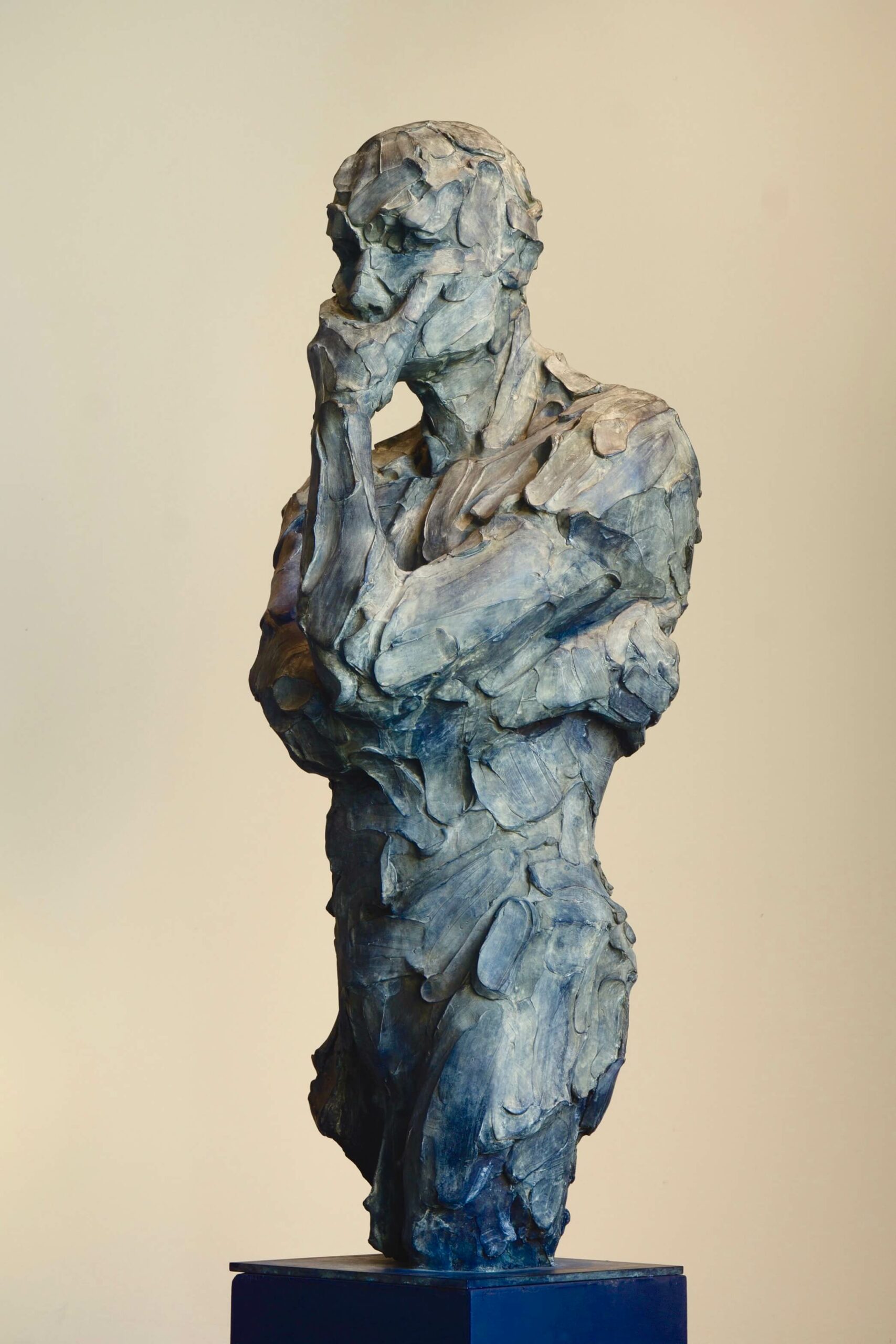 Sagace, bronze, Catherine Thiry, sculpteur, artiste belge
