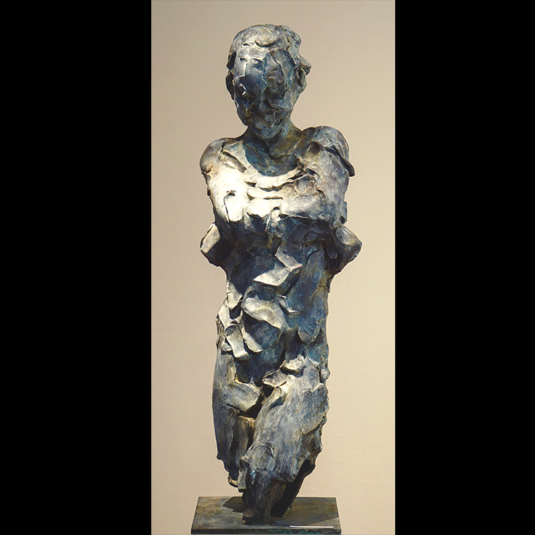 Panacée, bronze, sculpture, 105cm, 15-Catherine Thiry, sculpteur, artiste belge