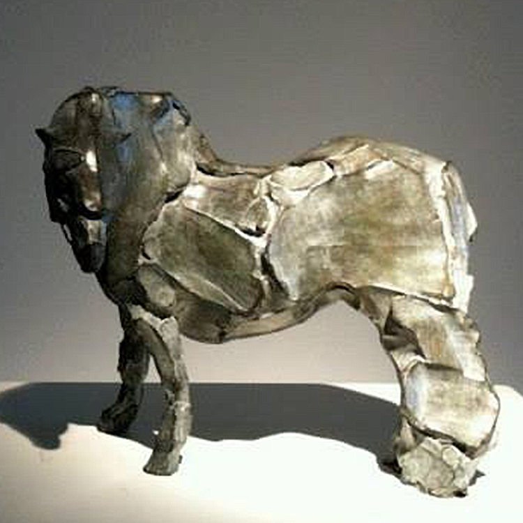 Pony, bronze, Catherine Thiry, Sculpteur belge