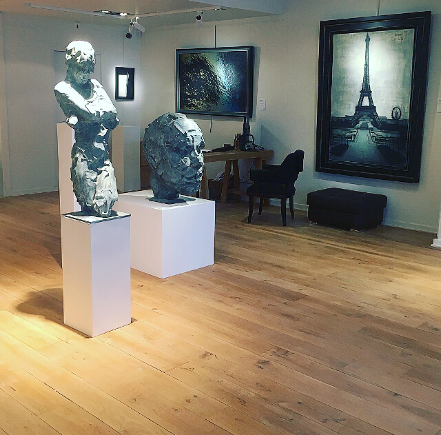 Galerie Hurtebize, Cannes, France, Bernard Buffet. Hans Hartung