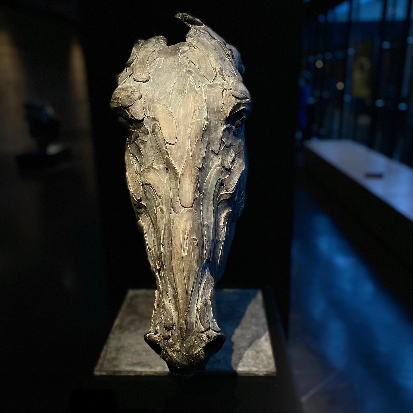 Persona, bronze, sculpture, Catherine Thiry, sculpteur, artiste belge