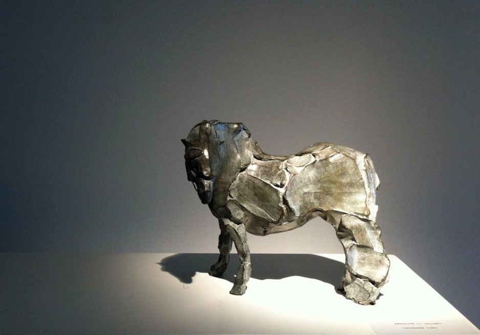Pony, bronze, Catherine Thiry, Sculpteur belge
